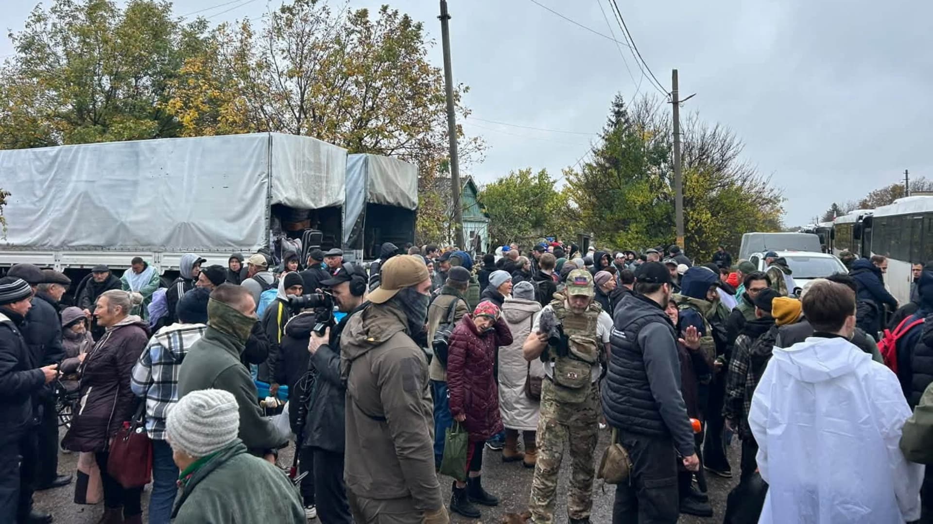 La ciudad de Oleshki, al sur de Ucrania, estaba enfrentando una grave crisis humanitaria