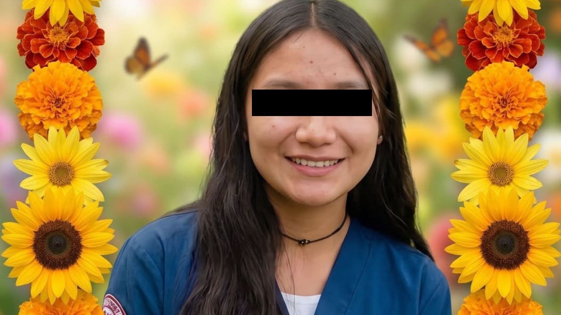 Evelyn estudiante de la Universidad Autónoma de Tlaxcala.