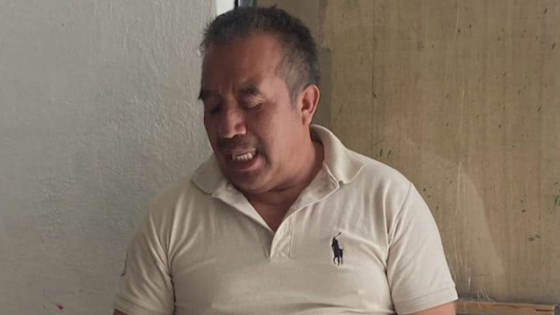 Activista zapoteco Pablo López Alavez.