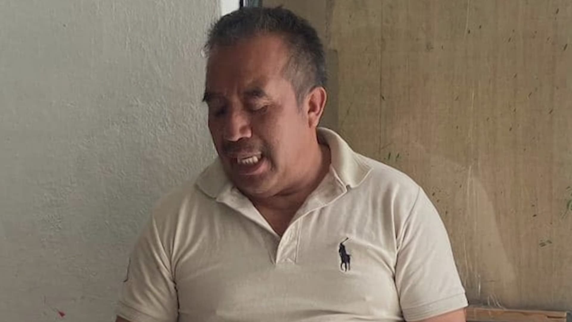 Activista zapoteco Pablo López Alavez.