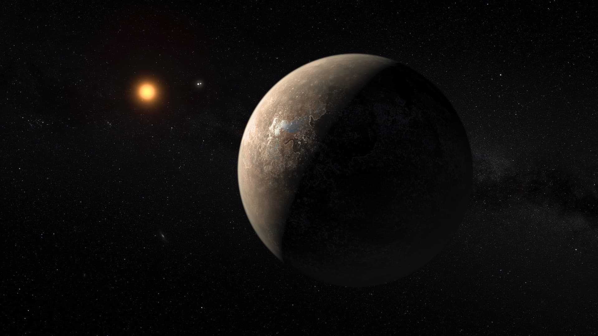 LHS 1140b, exoplaneta que orbita una enana roja