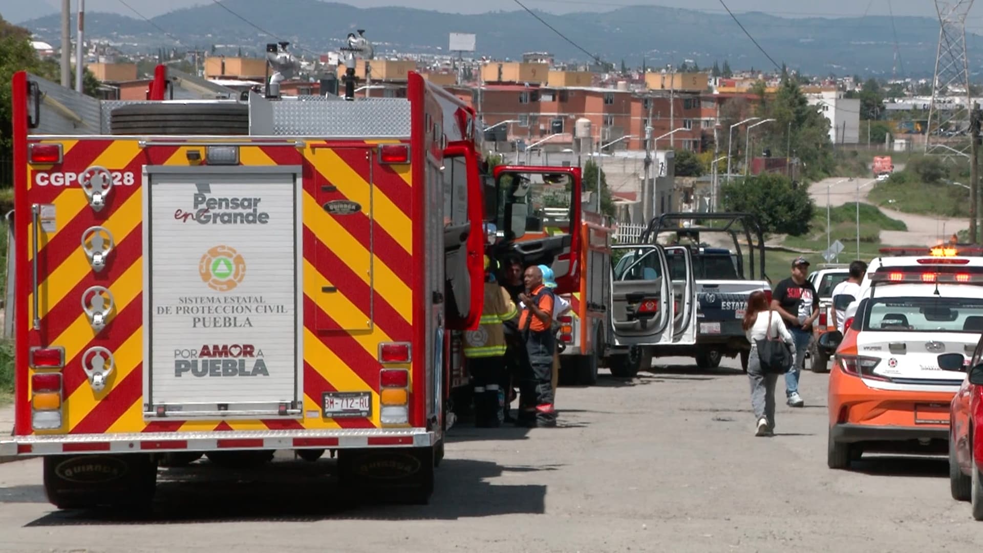 Tres muertos por explosión en Geovillas del Sur en Puebla.