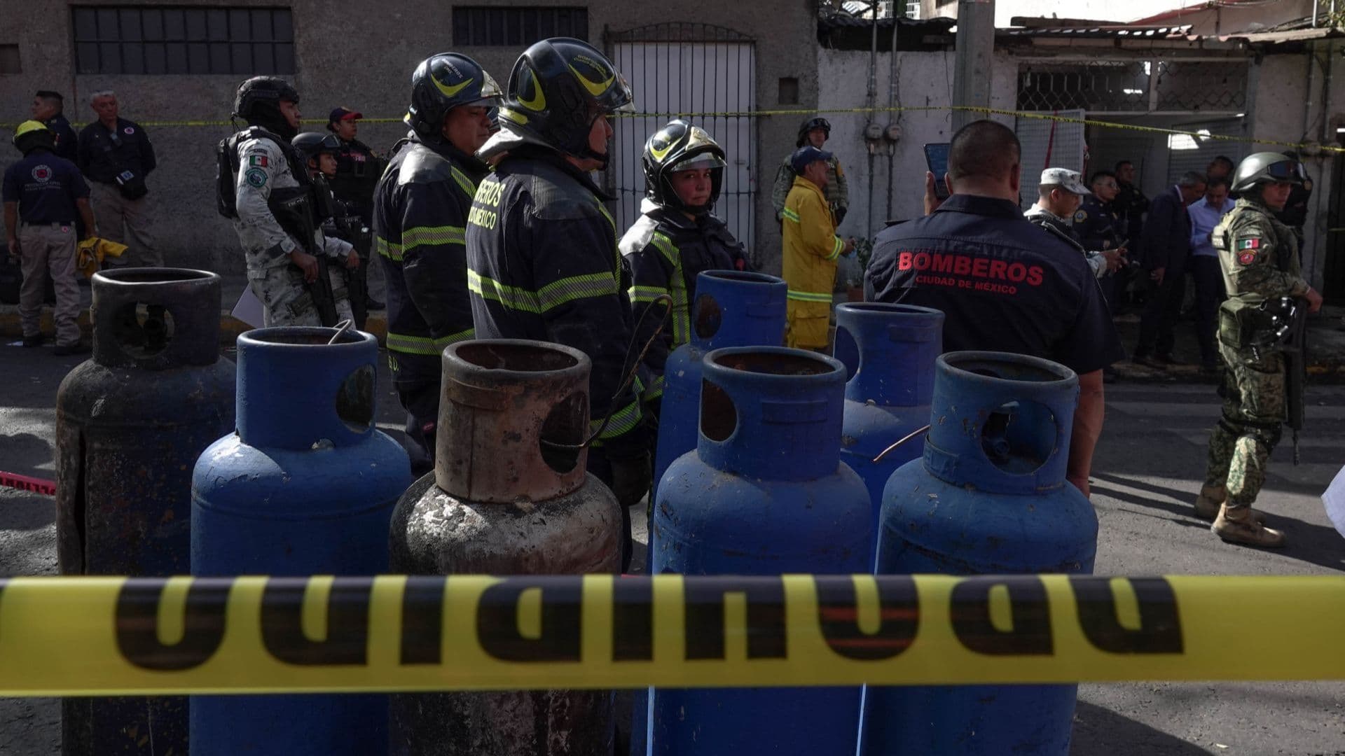 Incendio y explosión de tanques de gas en la alcaldía Álvaro Obregón, CDMX