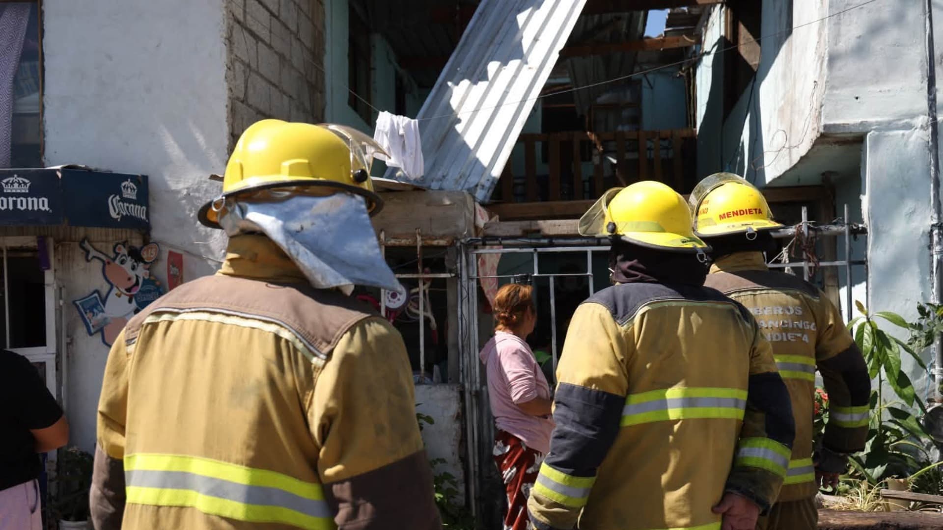 Explosión de tanque de gas en Cuautlancingo, Puebla.