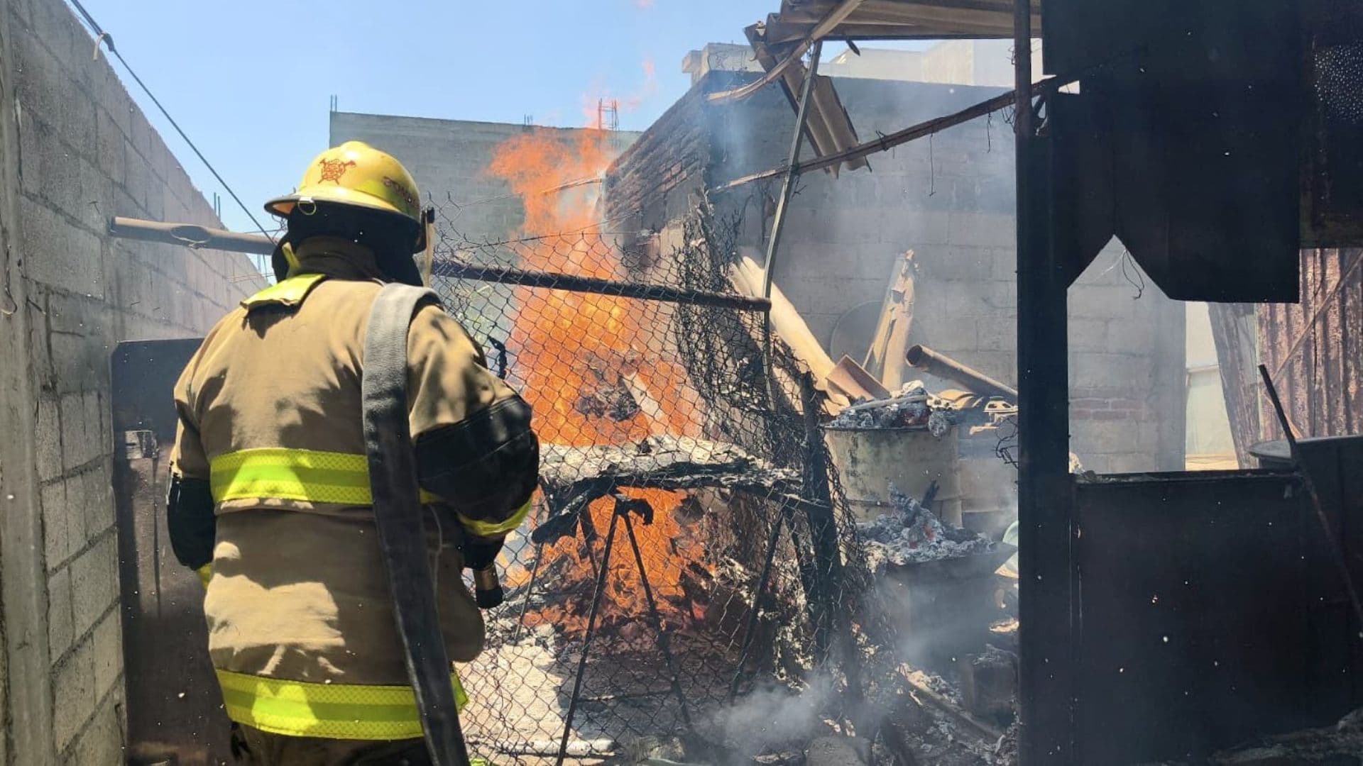Explosión Cocina Provisional Fuga Gas San Francisco Acatepec San Andrés Cholula Puebla