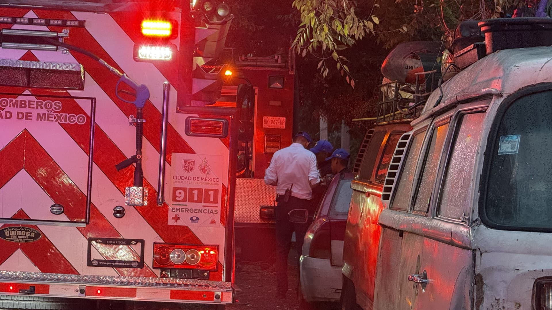 Explosión por tanque de gas en Las Águilas