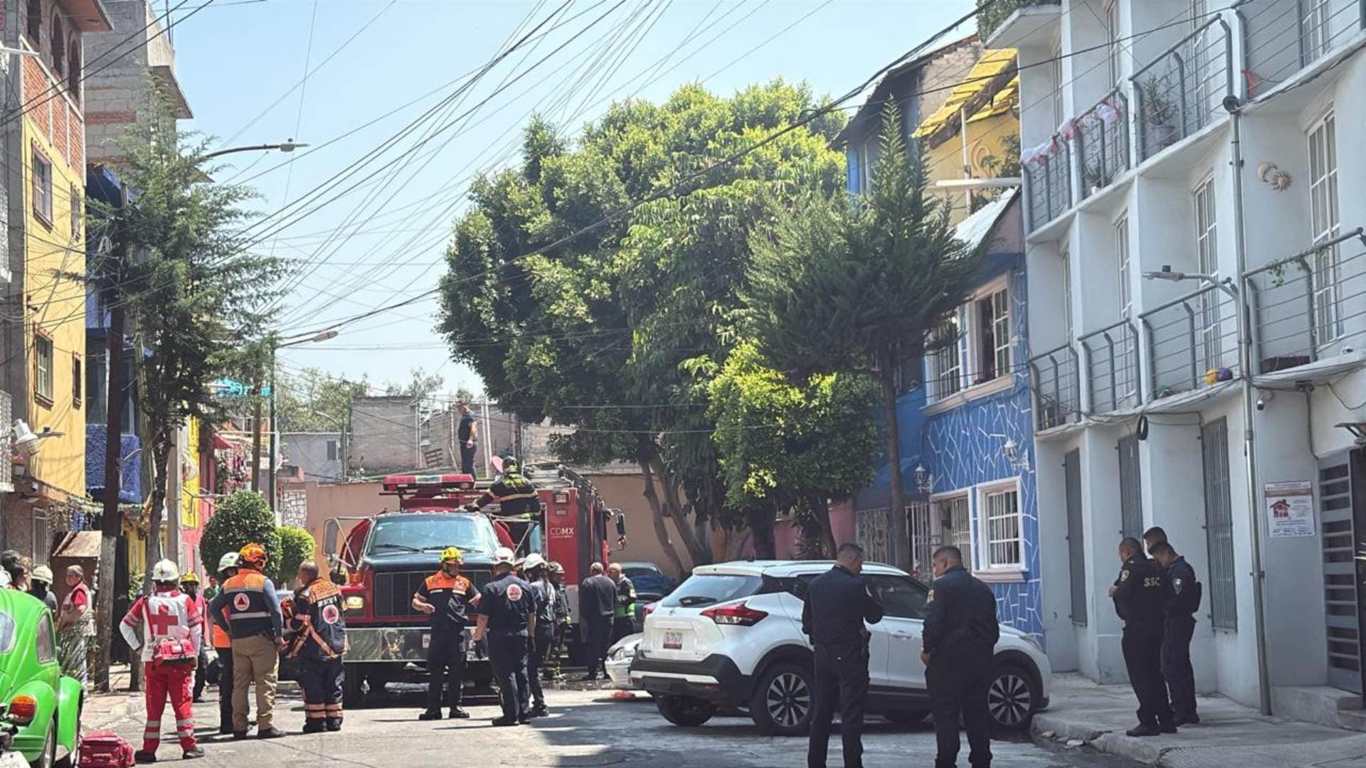 Explosión en vivienda en la Colonia México Nuevo