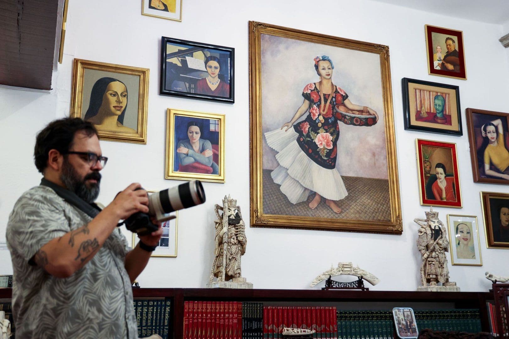 Obras de arte forman parte del recorrido tras la reapertura del museo