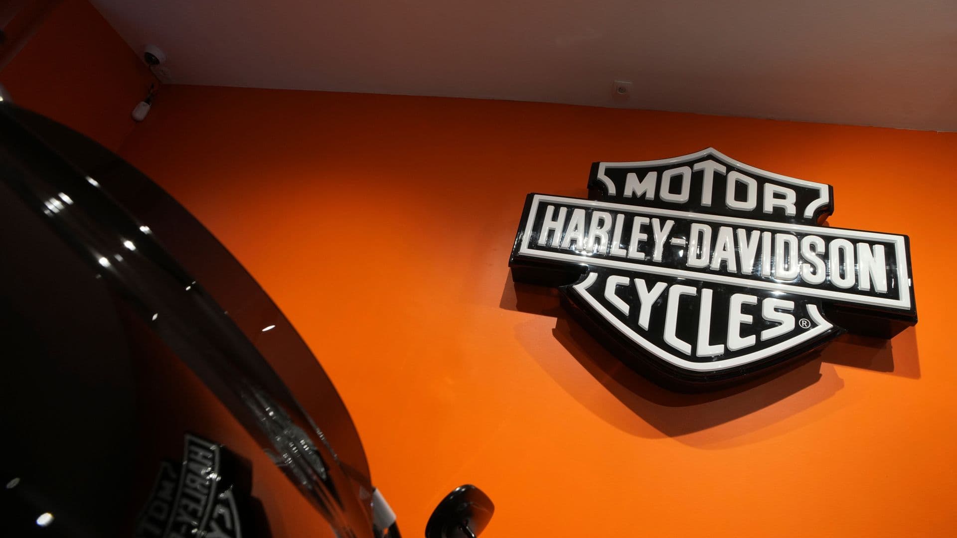 Tienda de Harley-Davidson en París, Francia, el 12 de mayo 2025.