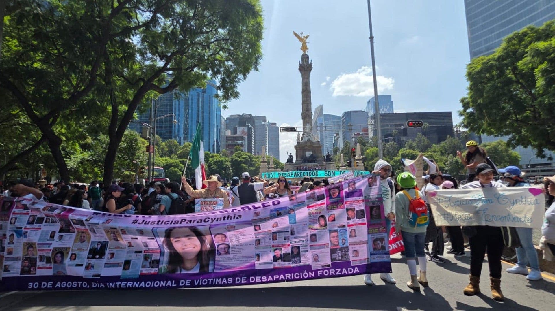 Marcha en CDMX por personas desaparecidas