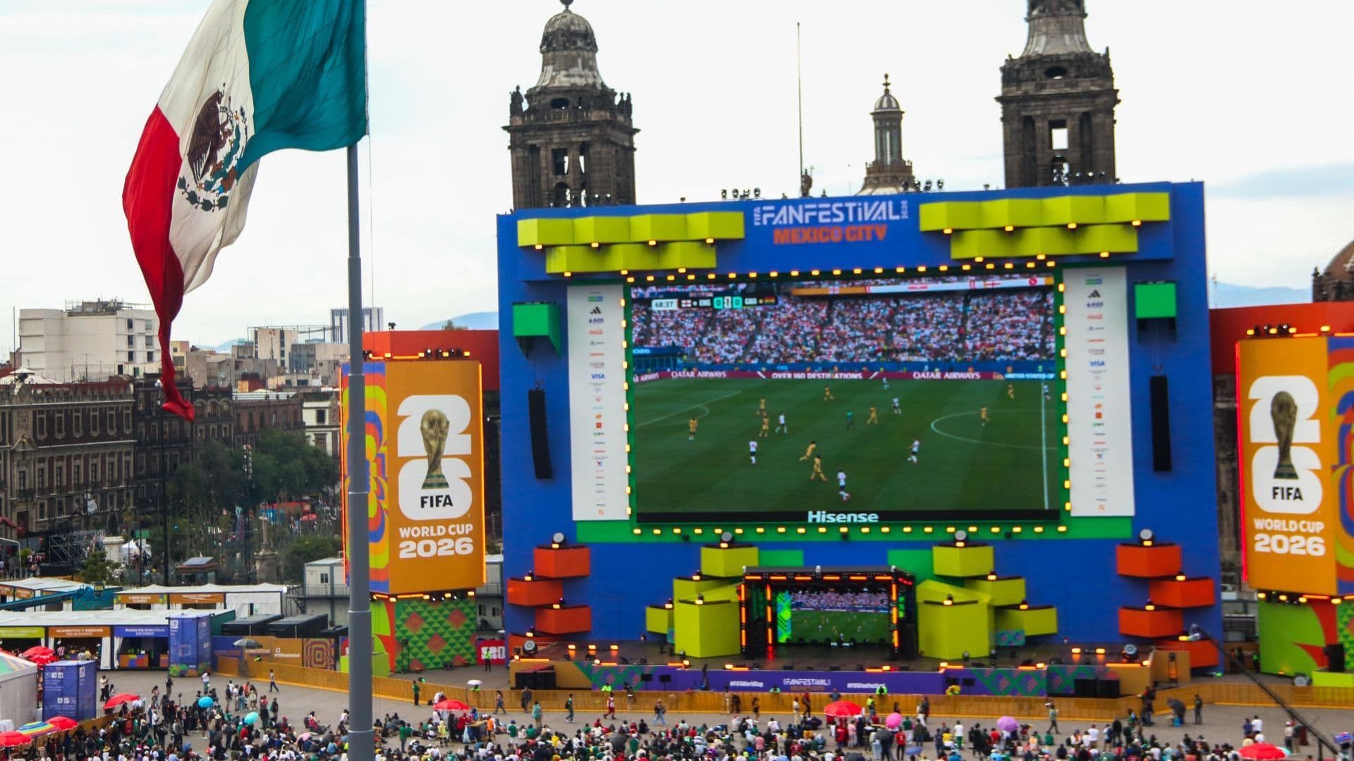 Fan Festival del Zócalo CDMX