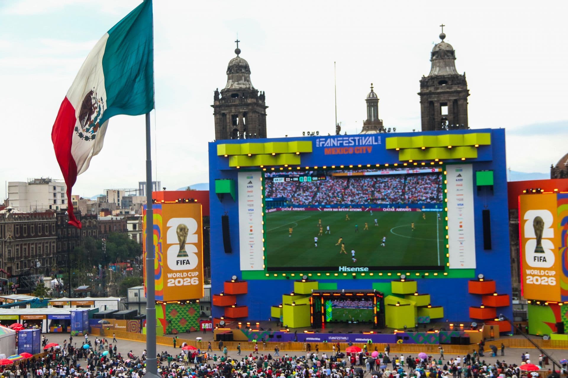 Fan Festival del Zócalo CDMX