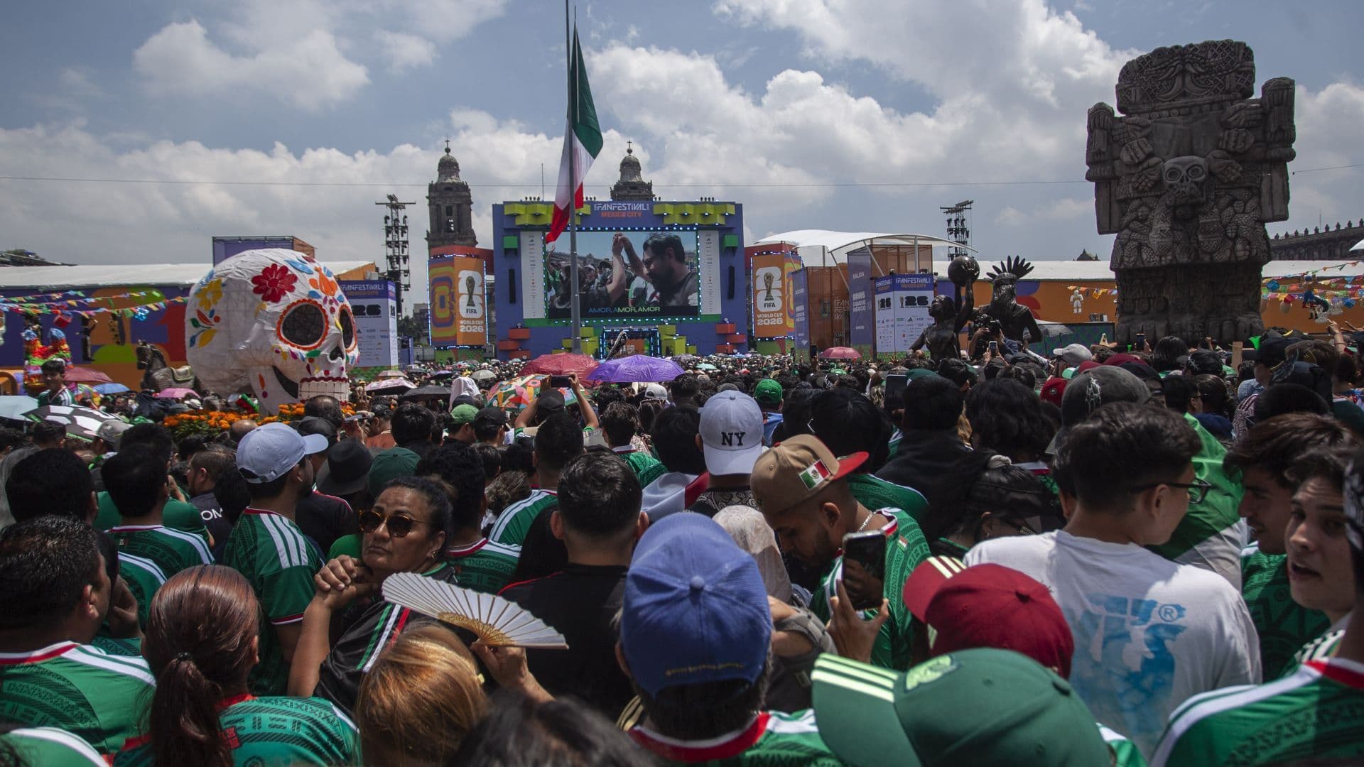 Fan Festival 2026 en el Zócalo CDMX