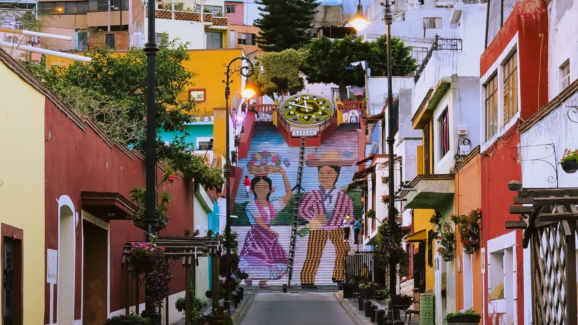Atlixco de Las Flores en Puebla.