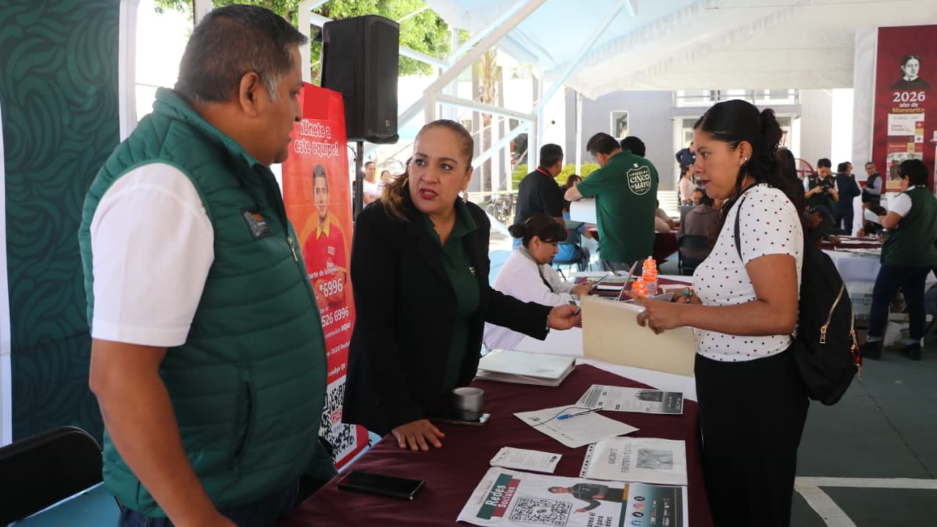 Octava Feria de Empleo 2026 en la ciudad de Puebla.