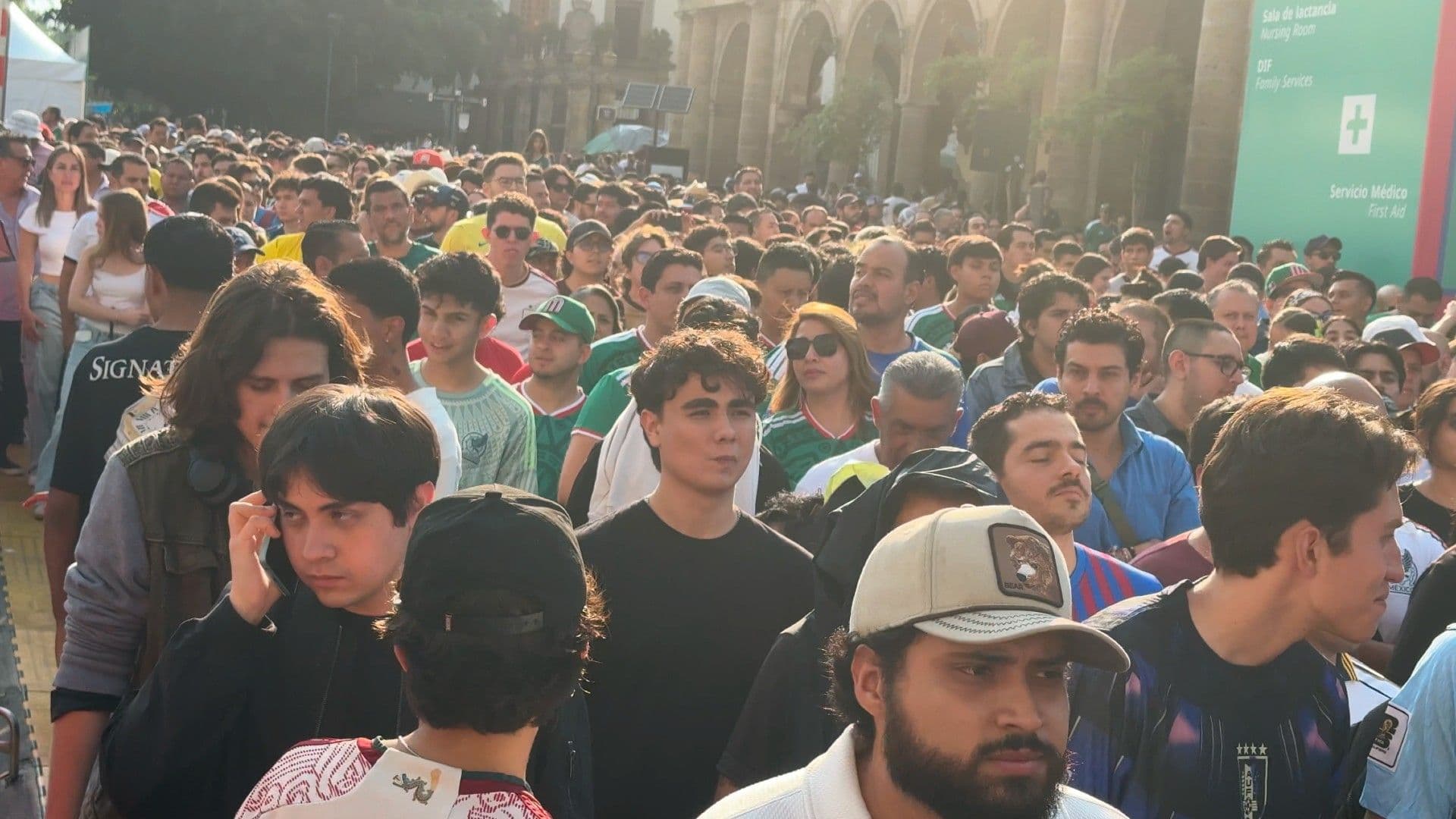 Fan Festival en Guadalajara Alcanza su Máxima Capacidad por Partido de España vs Uruguay