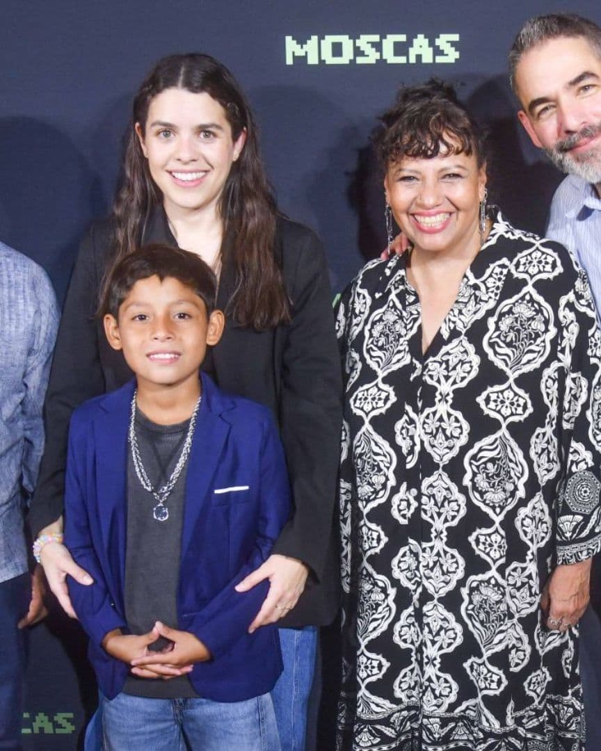 Integrantes de la producción y elenco de la película 'Moscas', de Fernando Eimbcke
