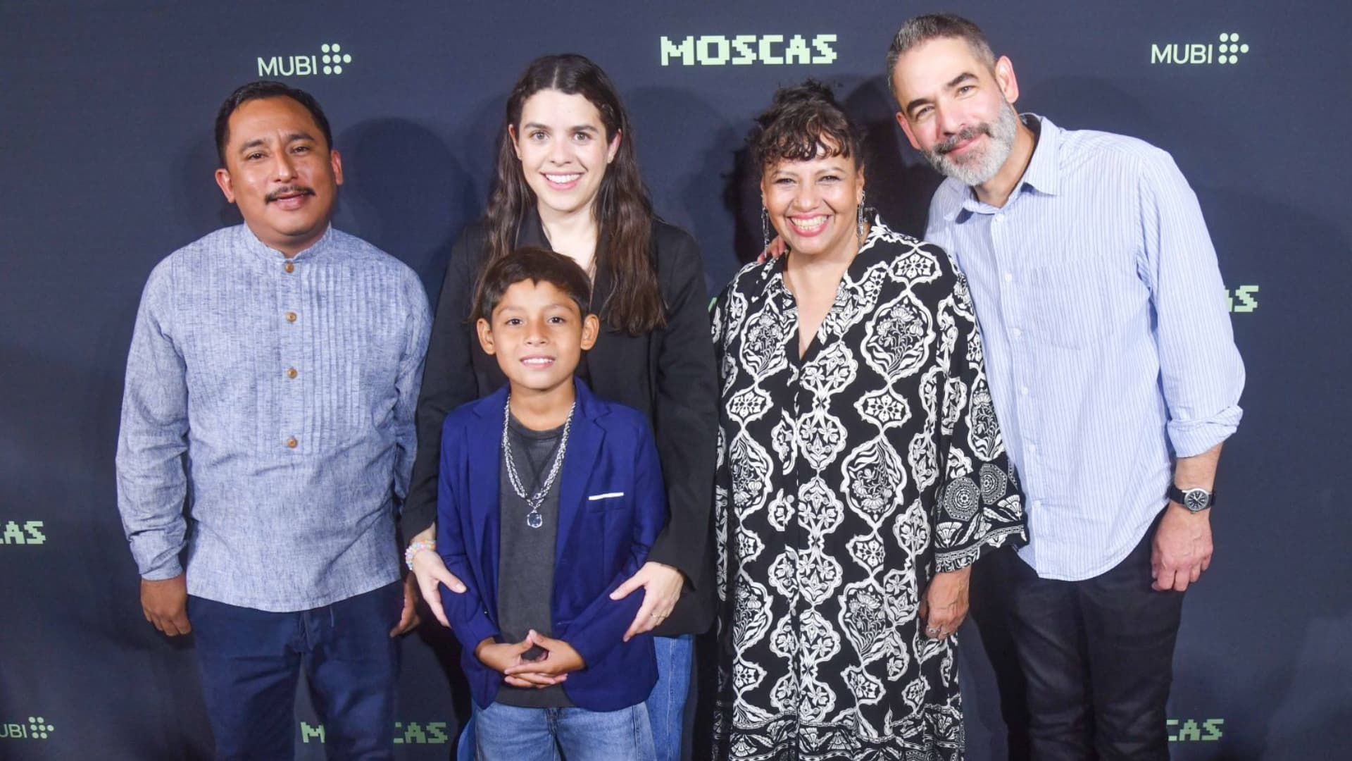 Integrantes de la producción y elenco de la película 'Moscas', de Fernando Eimbcke