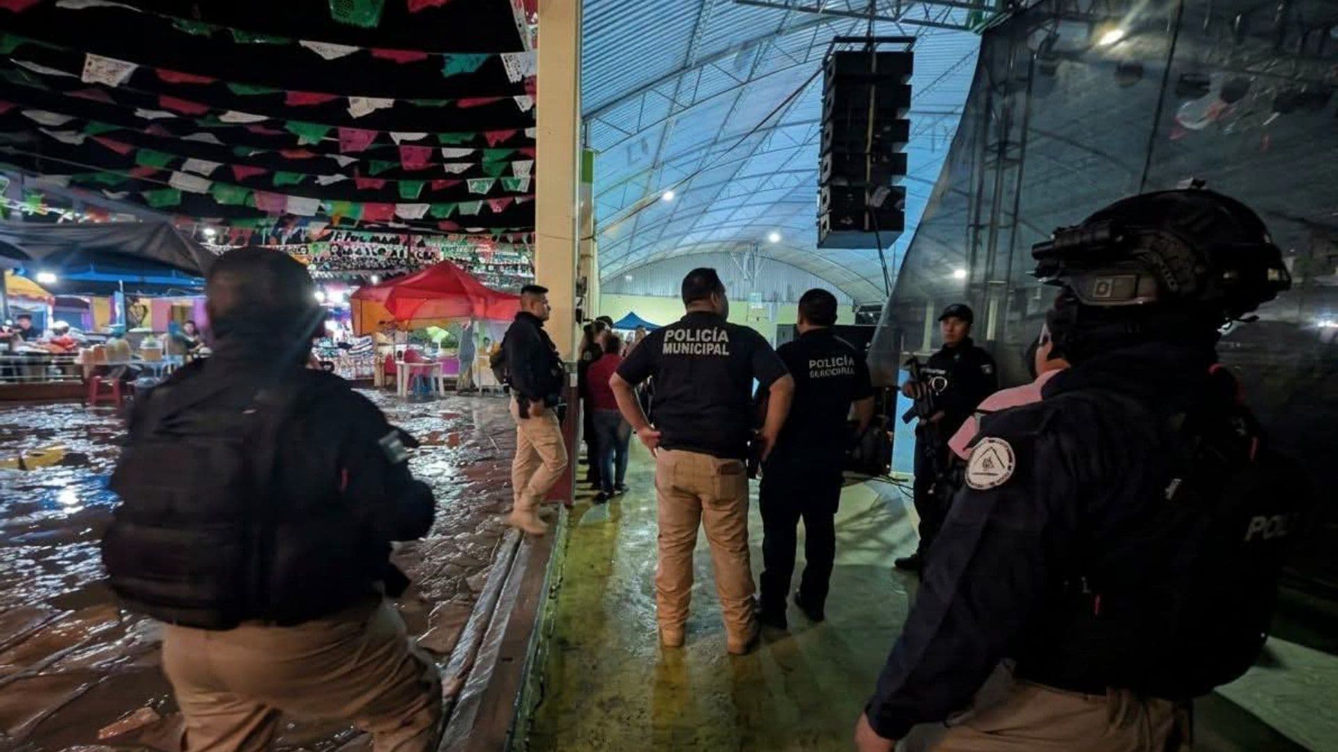 Disparos en fiesta patronal en Chumatlán