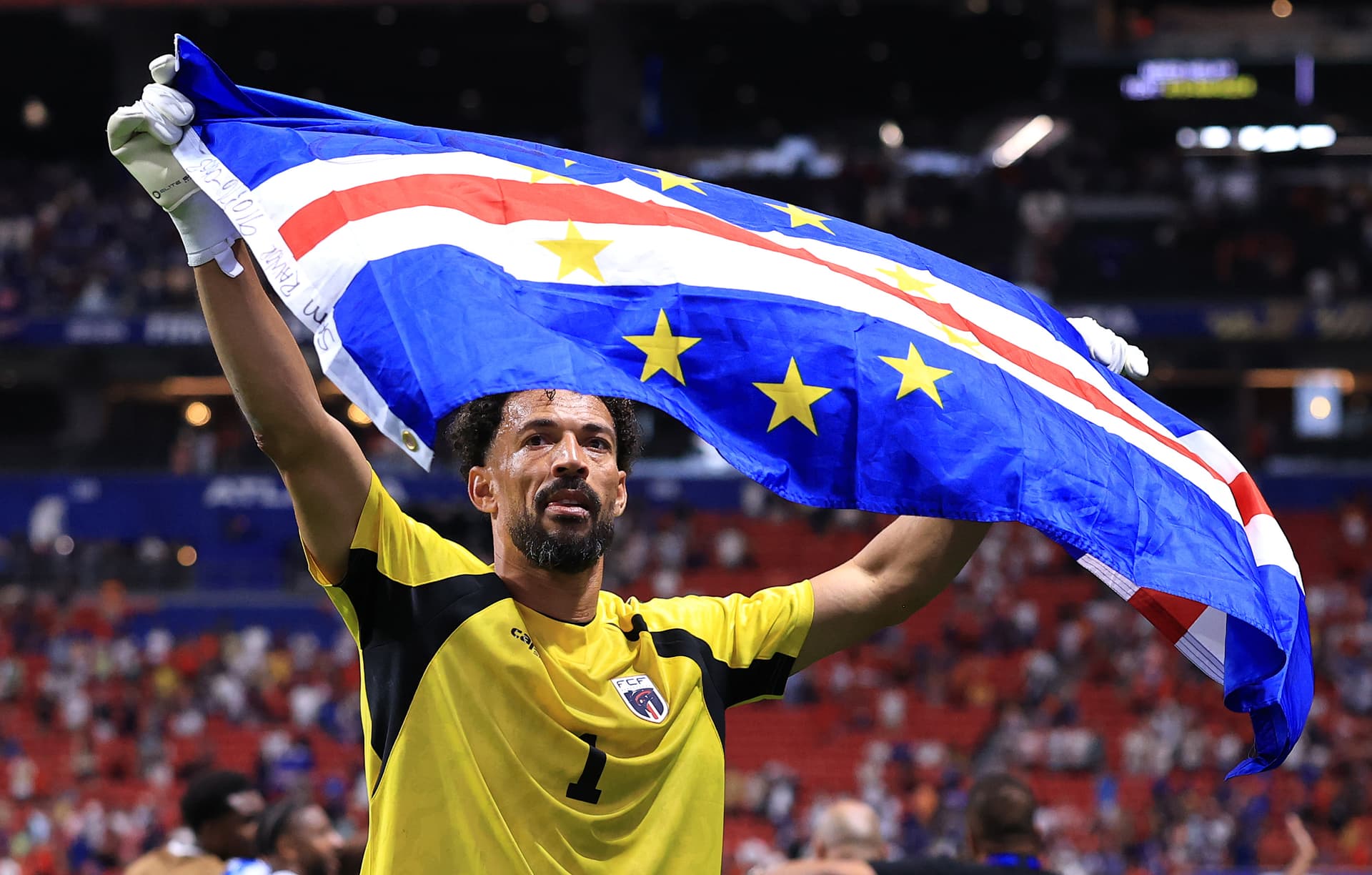 Vozinha, portero de la selección de Cabo Verde, en el Mundial 2026