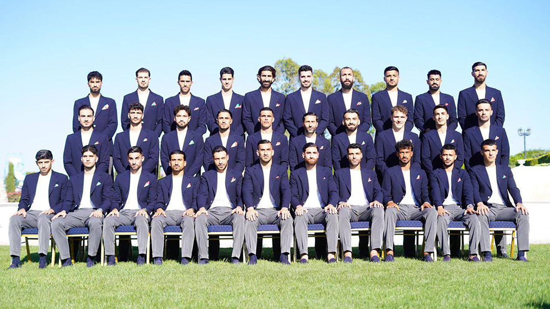 Jugadores de la selección nacional de Irán