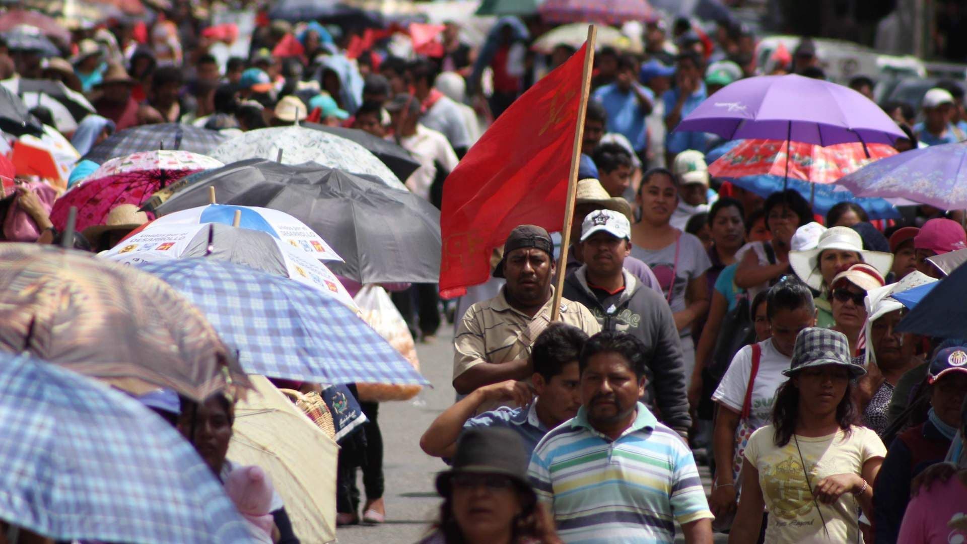 Marcha del Frente Popular Revolucionario en agosto 2023. Foto: Cuartoscuro