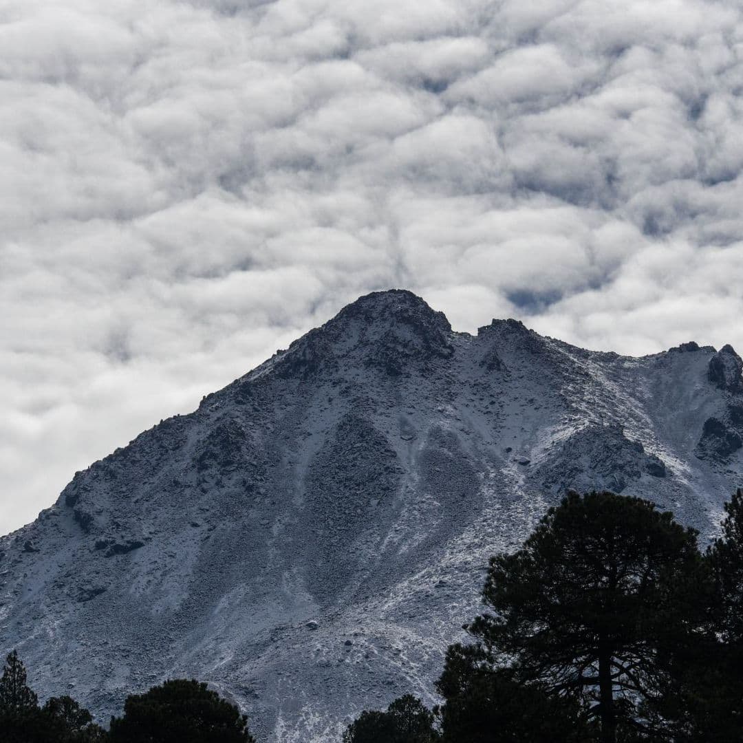 Nevado de Toluca con lluvias y bajas temperaturas por presencia de frente frío en enero 2026. Foto: Cuartoscuro | Archivo