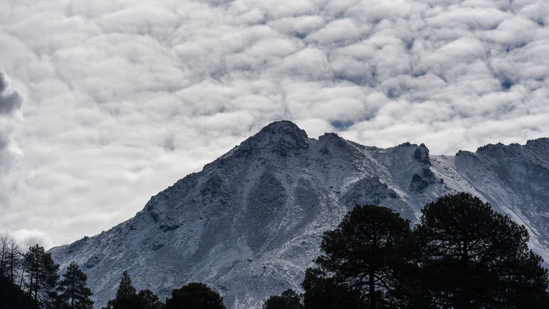 Nevado de Toluca con lluvias y bajas temperaturas por presencia de frente frío en enero 2026. Foto: Cuartoscuro | Archivo