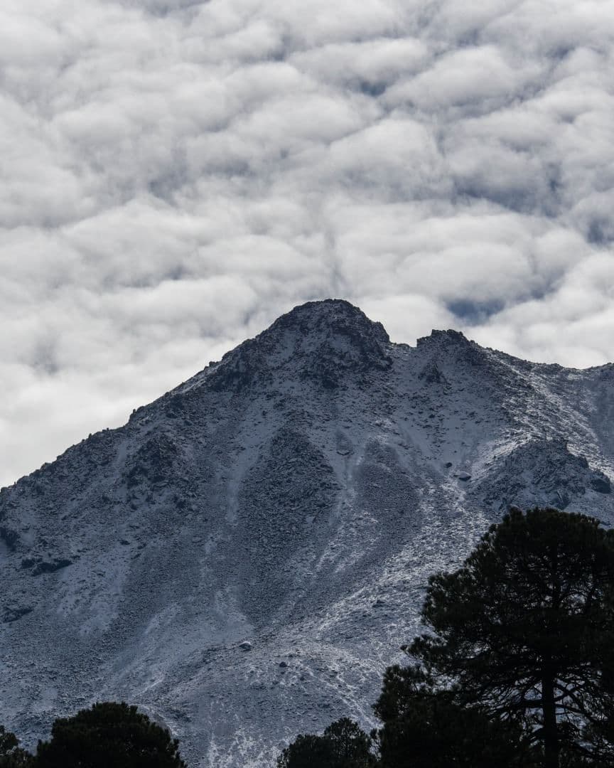 Nevado de Toluca con lluvias y bajas temperaturas por presencia de frente frío en enero 2026. Foto: Cuartoscuro | Archivo