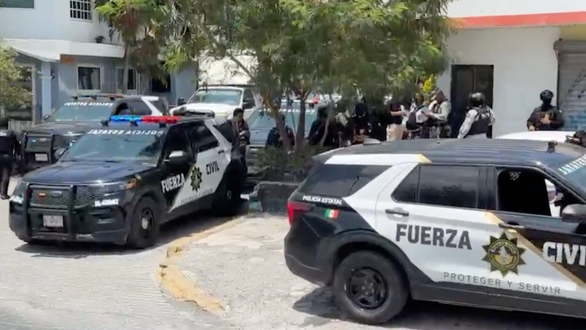 Fuerza Civil monta operativo en Escobedo