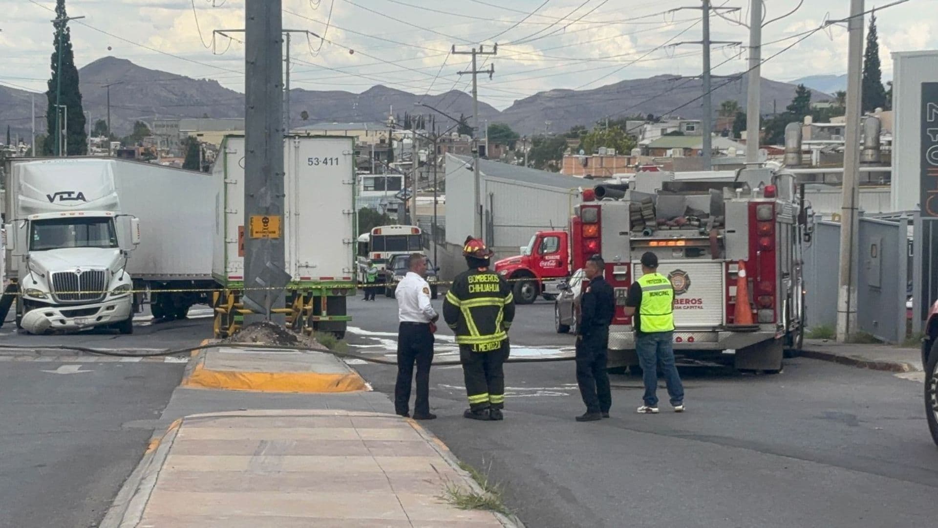 Evacúan Complejo Industrial Saucito por Fuga de Gas Natural en Chihuahua