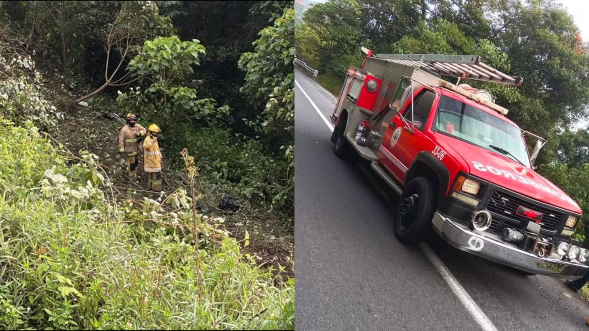 Protección Civil y Bomberos atendieron la emergencia.