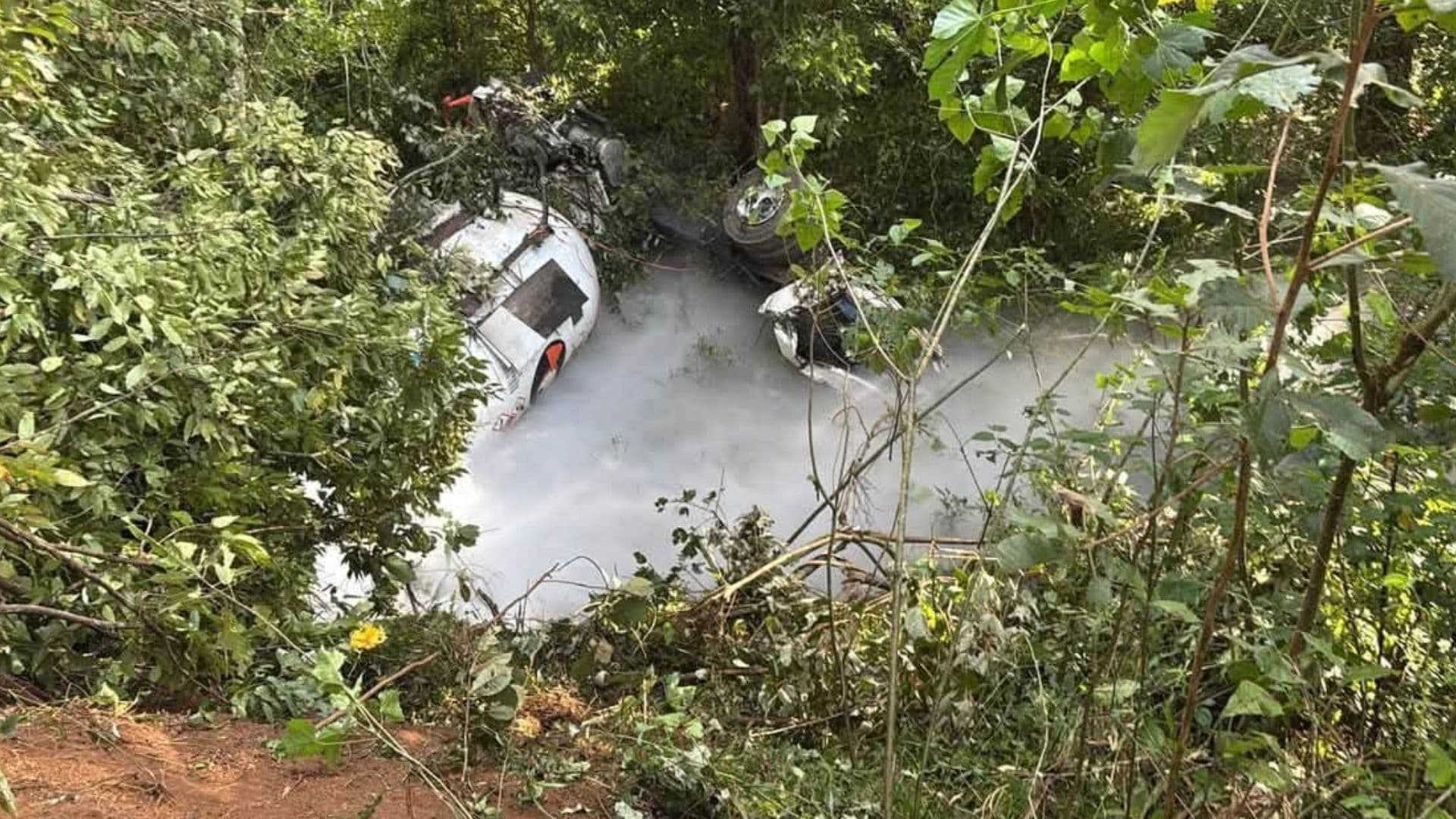 No se reportaron personas lesionadas tras el accidente.
