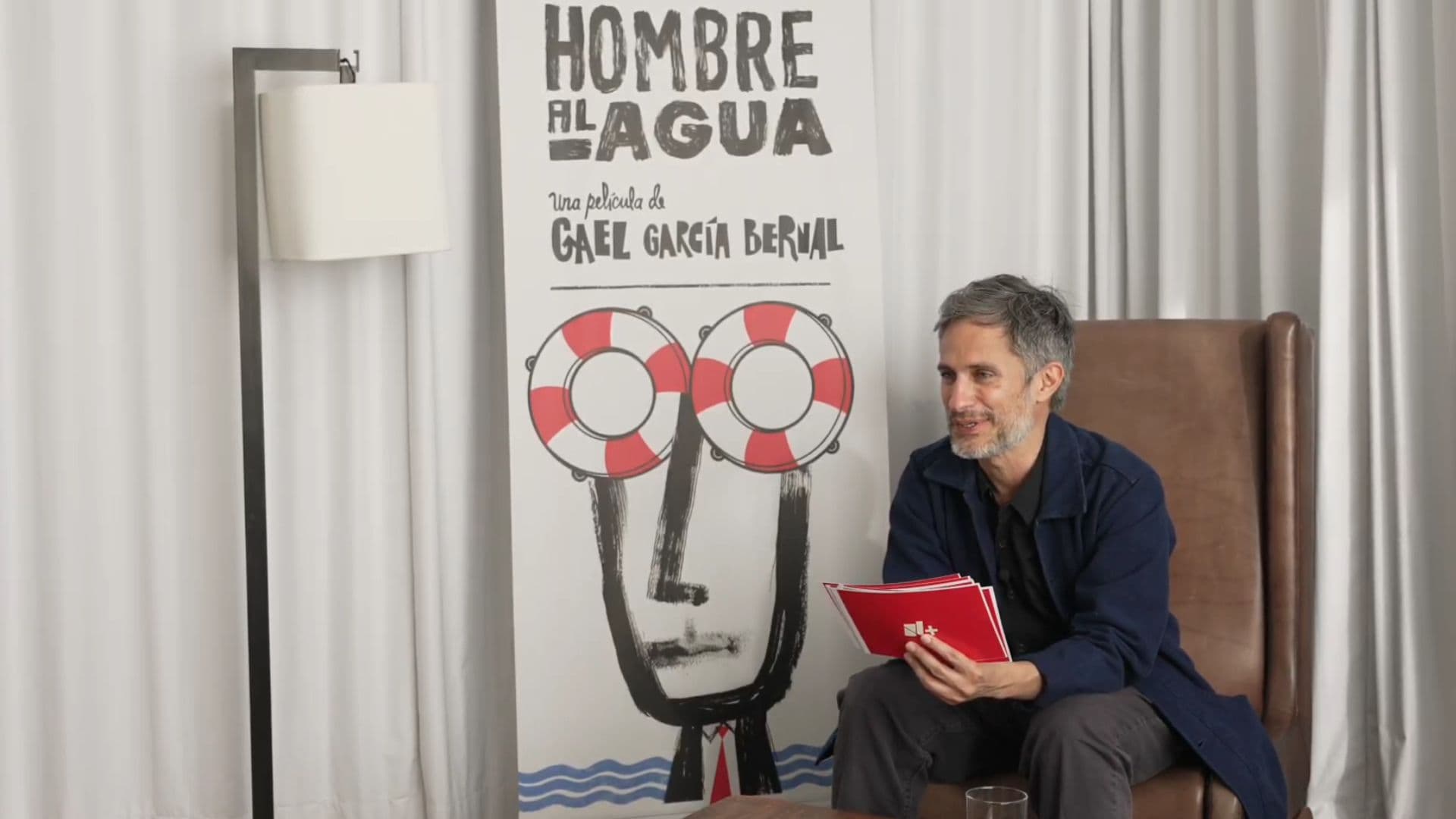 En Entrevista para N+, Gael García Habla sobre 'Hombre al Agua', la Tercera Película que Dirige