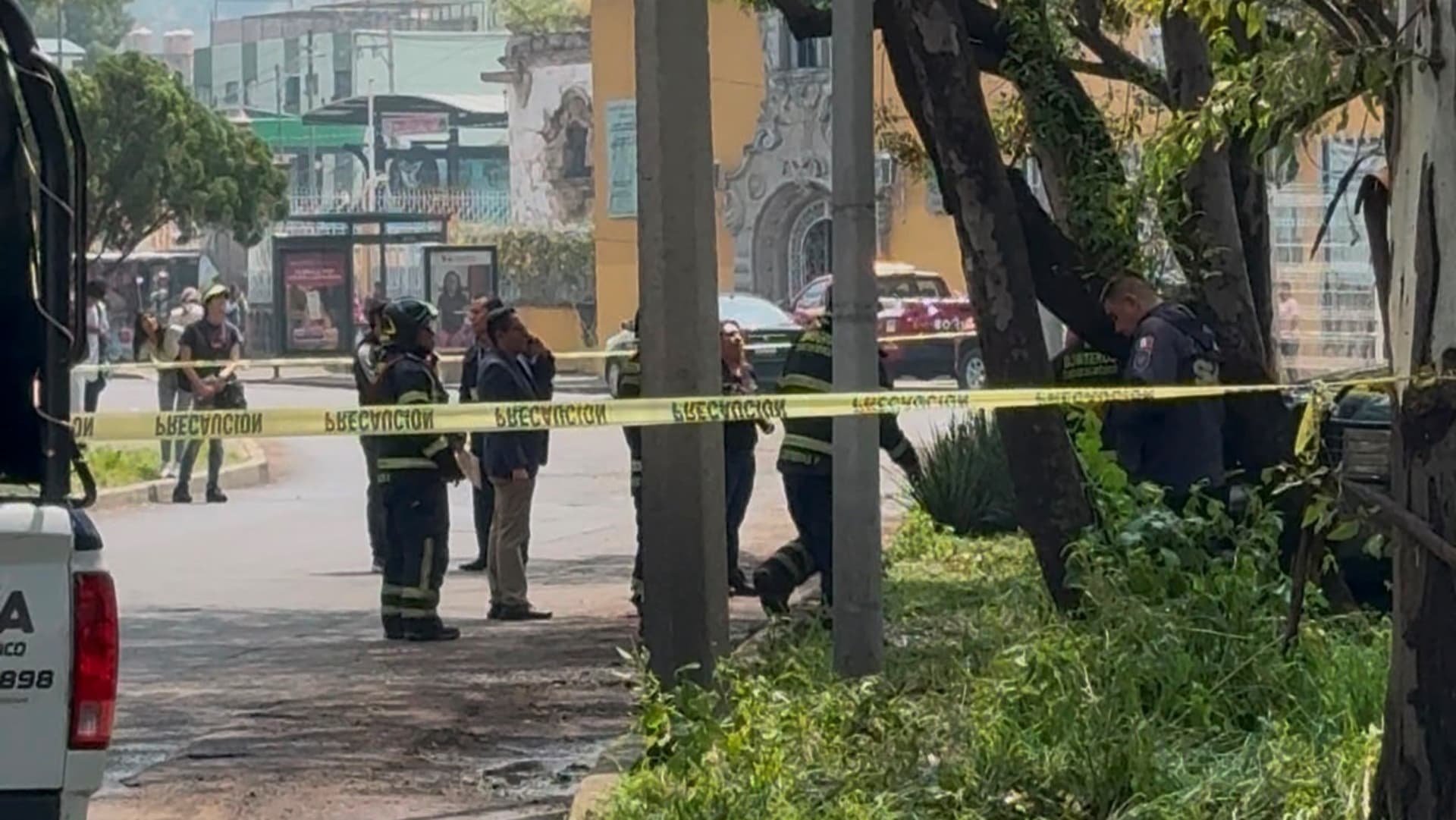 Encuentran cuerpo en un árbol de la GAM