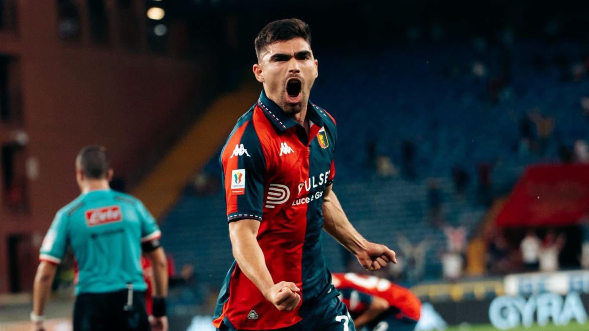 Johan Vásquez fue titular con el Genoa y jugó los 90 minutos ante el FC Sudtirol.