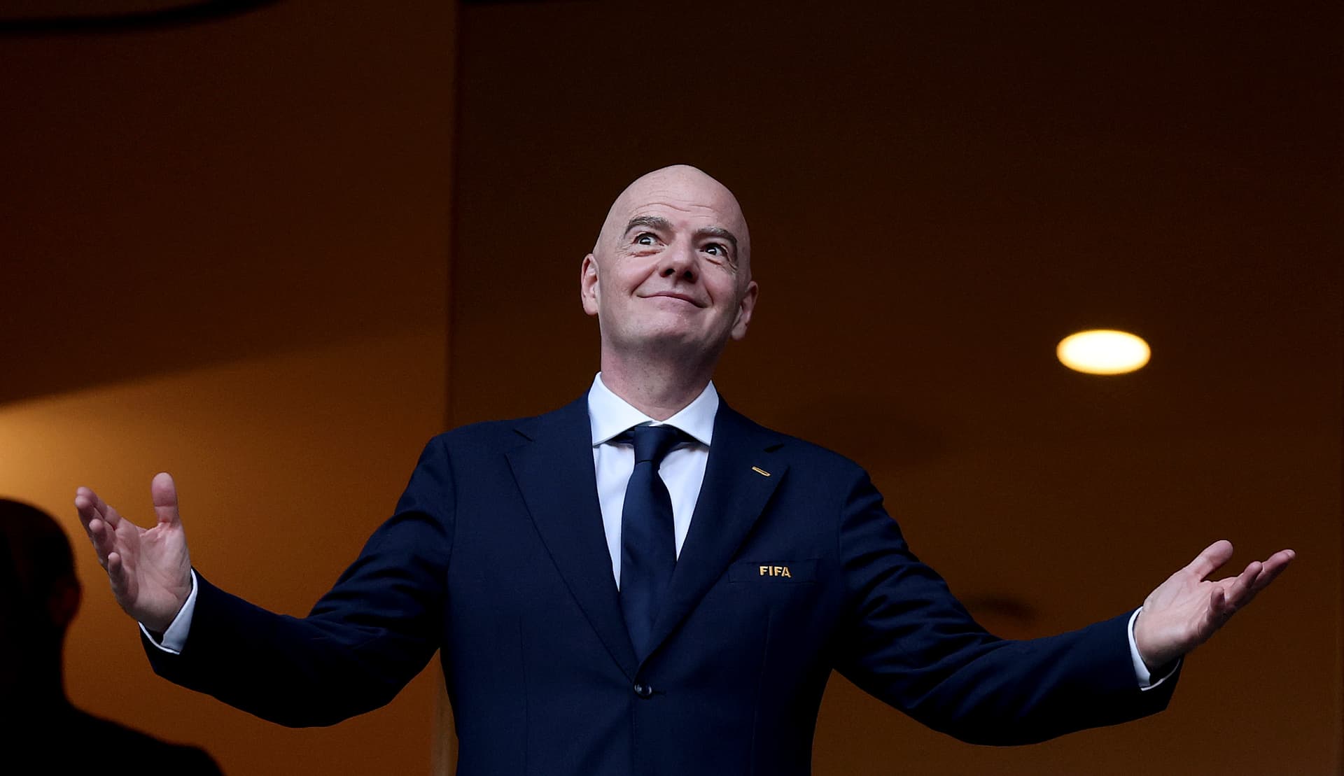 Gianni Infantino, presidente de la FIFA