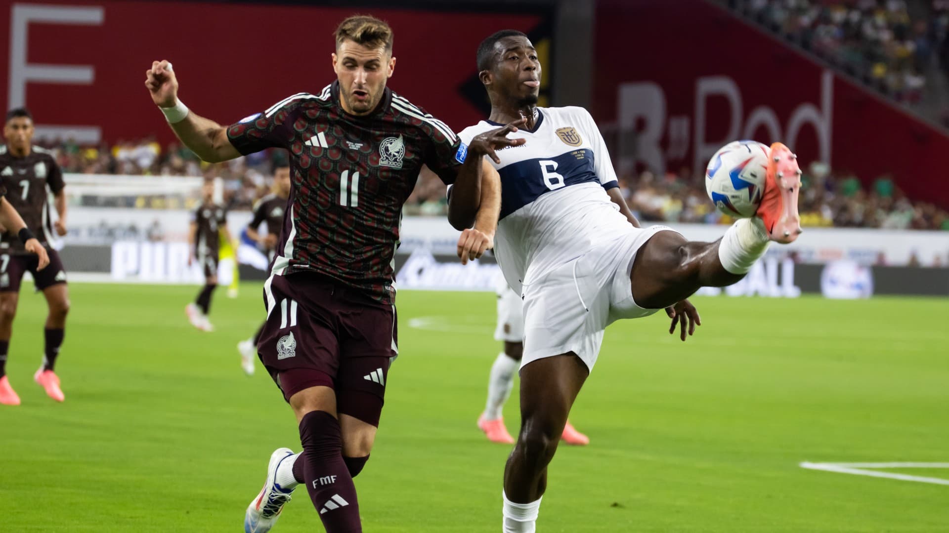 Willian Pacho frente a México en la Copa América 2024