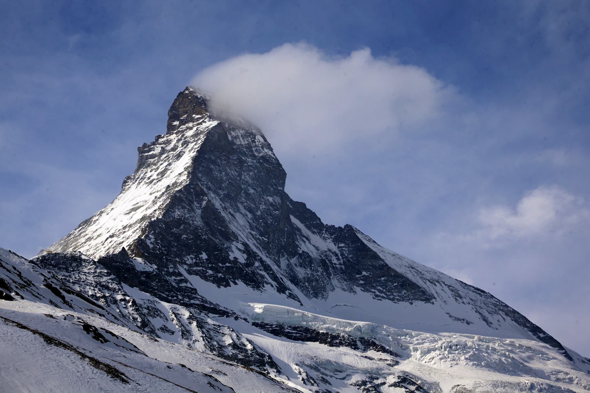 Monte Cervino, en los Alpes suizos.