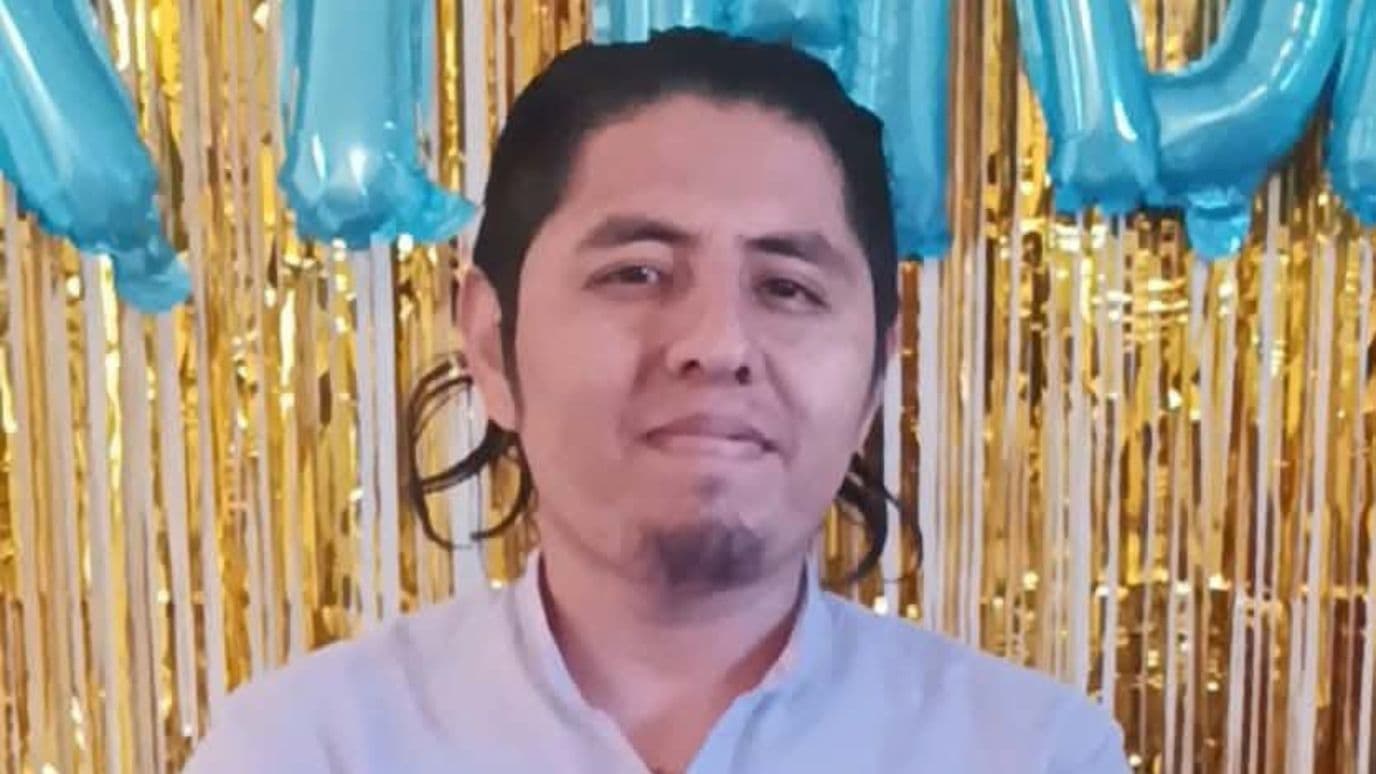 Marco Antonio Trejo Palacios, guardia de seguridad desaparecido en Puebla.
