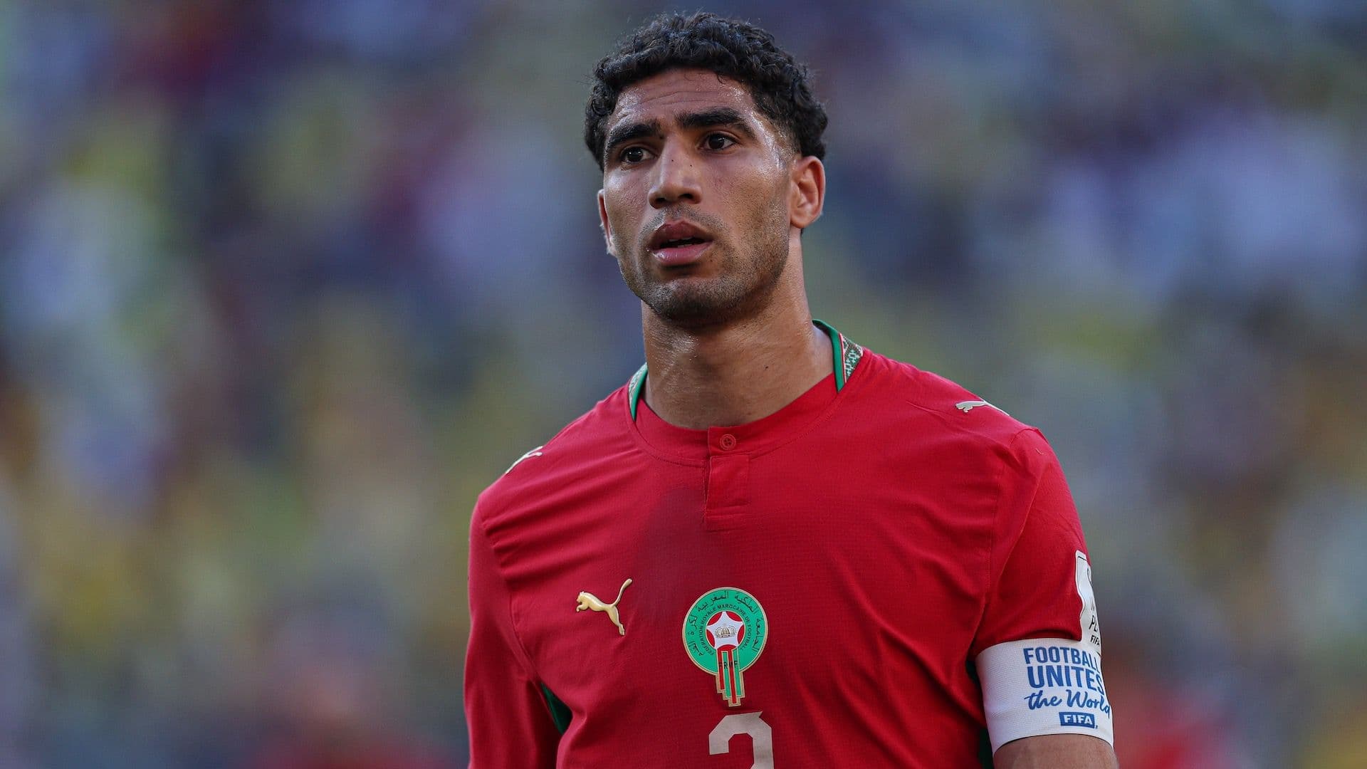 Hakimi durante el Mundial 2026