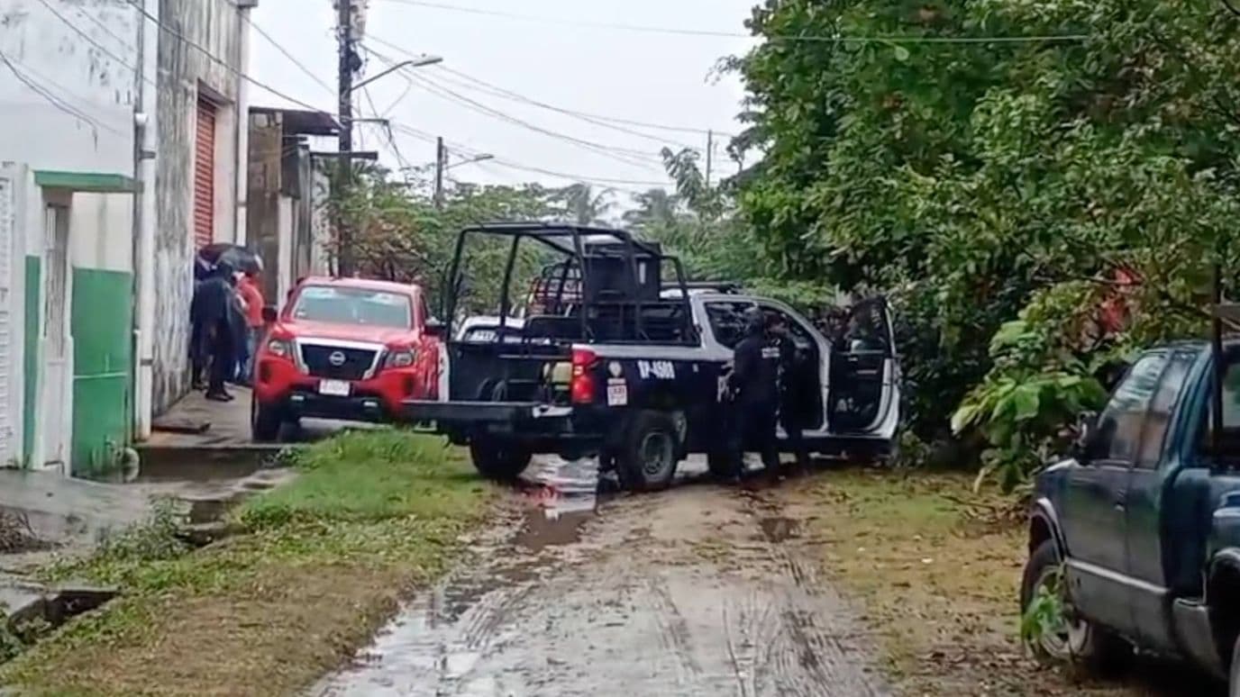 Descubren restos humanos en una casa de Coatzacoalcos en el sur de Veracruz