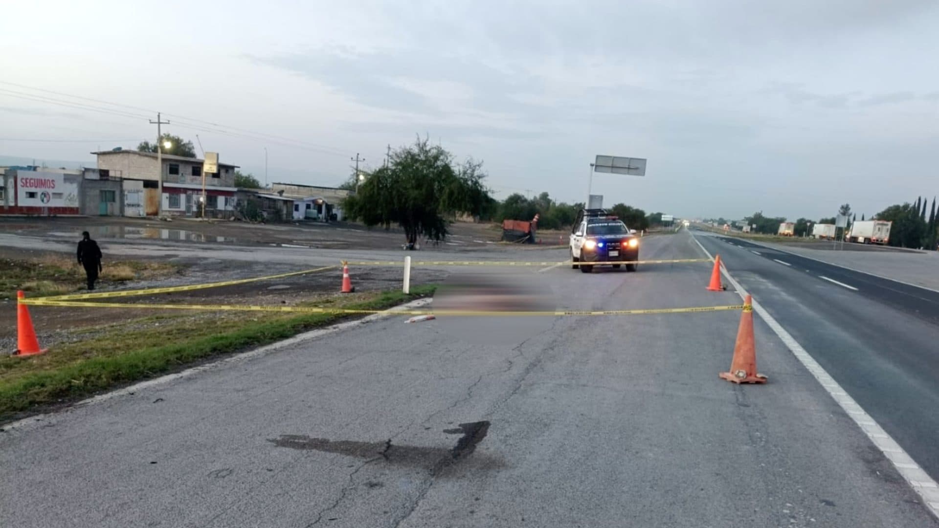 Encuentran Restos Humanos en Carretera Matehuala-Saltillo en Doctor Arroyo, Nuevo León