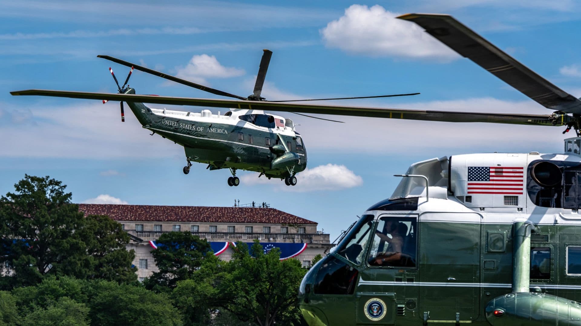 Helicóptero de Trump Tuvo un Acercamiento en Vuelo con Avión Comercial en Washington