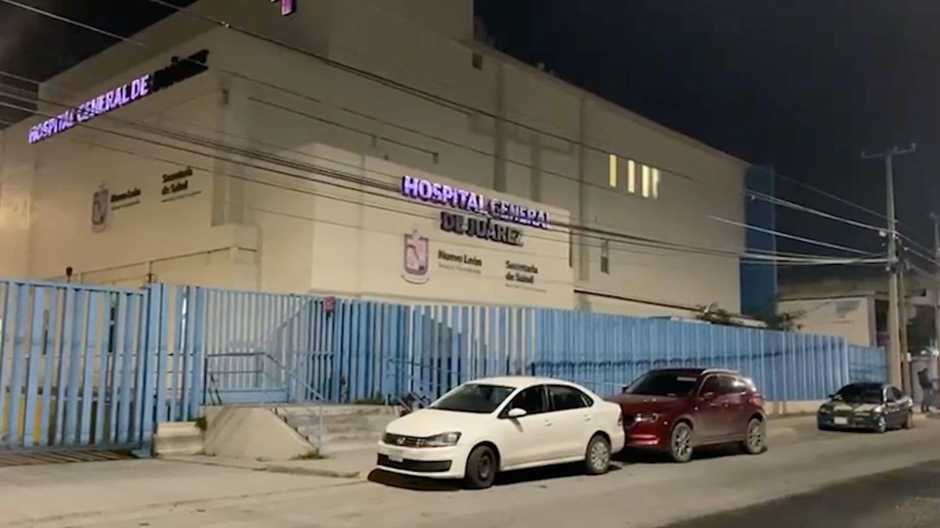 Hombre herido es trasladado al Hospital General de Juárez