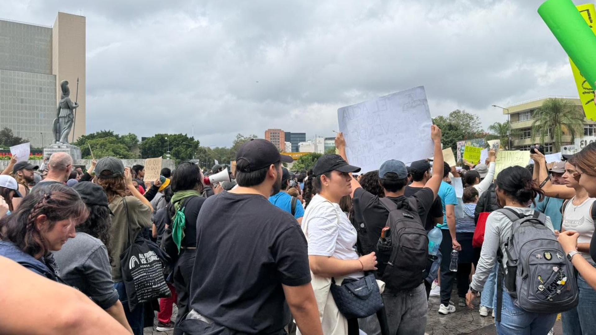 marcha por agua