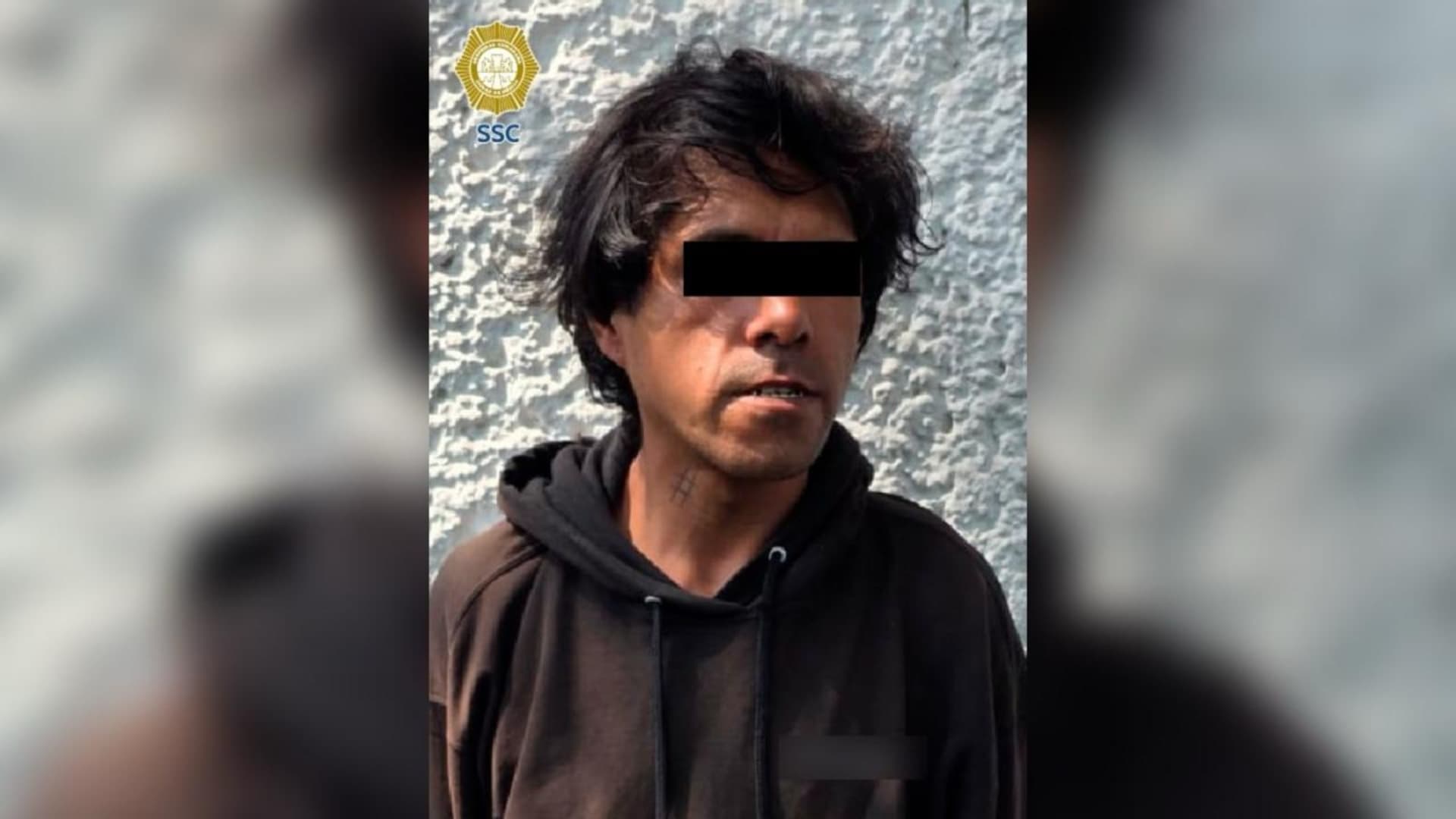 Sujeto detenido por golpear a persona en Iztacalco