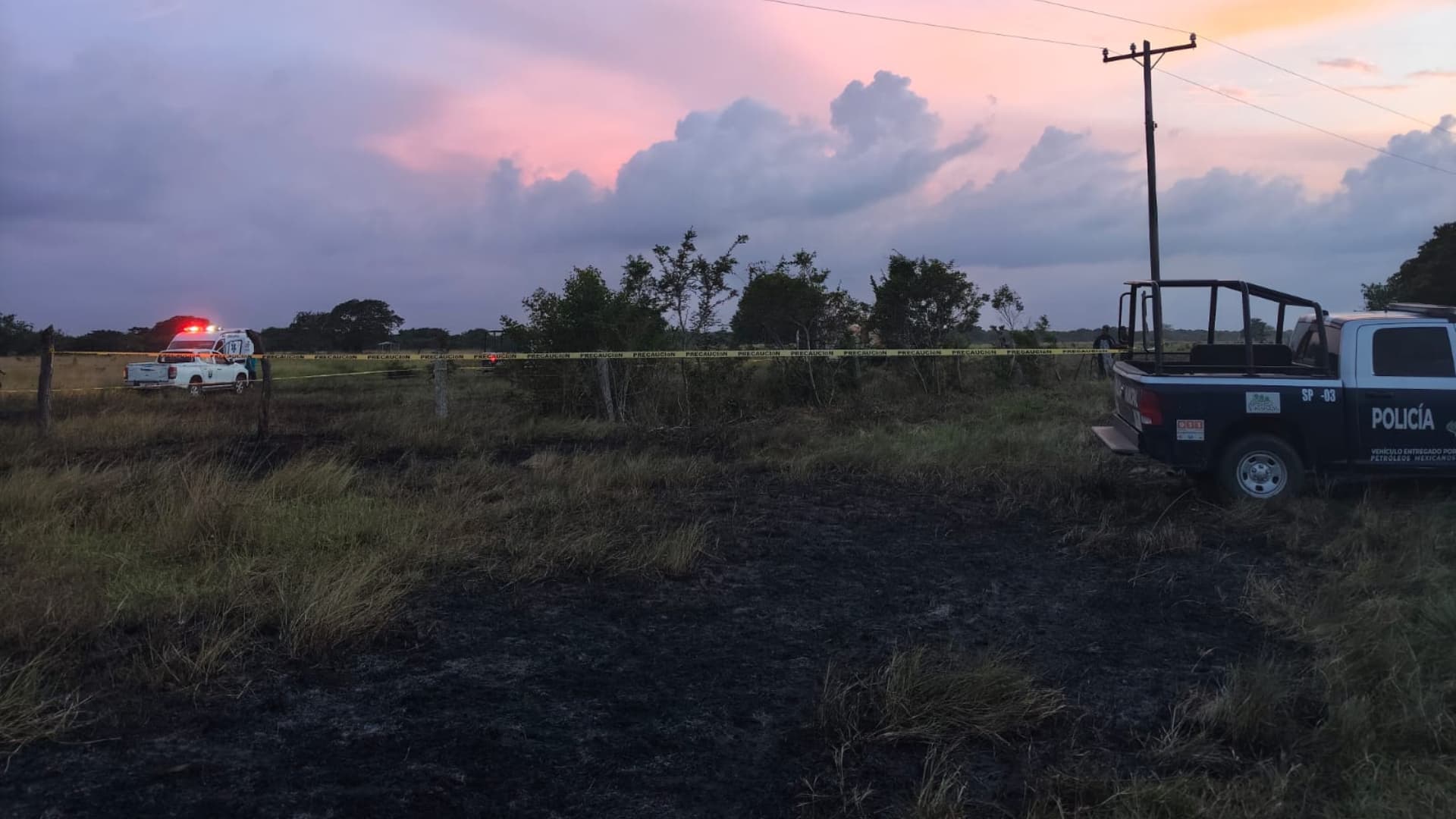 Hombre Muere Durante Quema de Pastizal en Tamiahua, al Norte de Veracruz