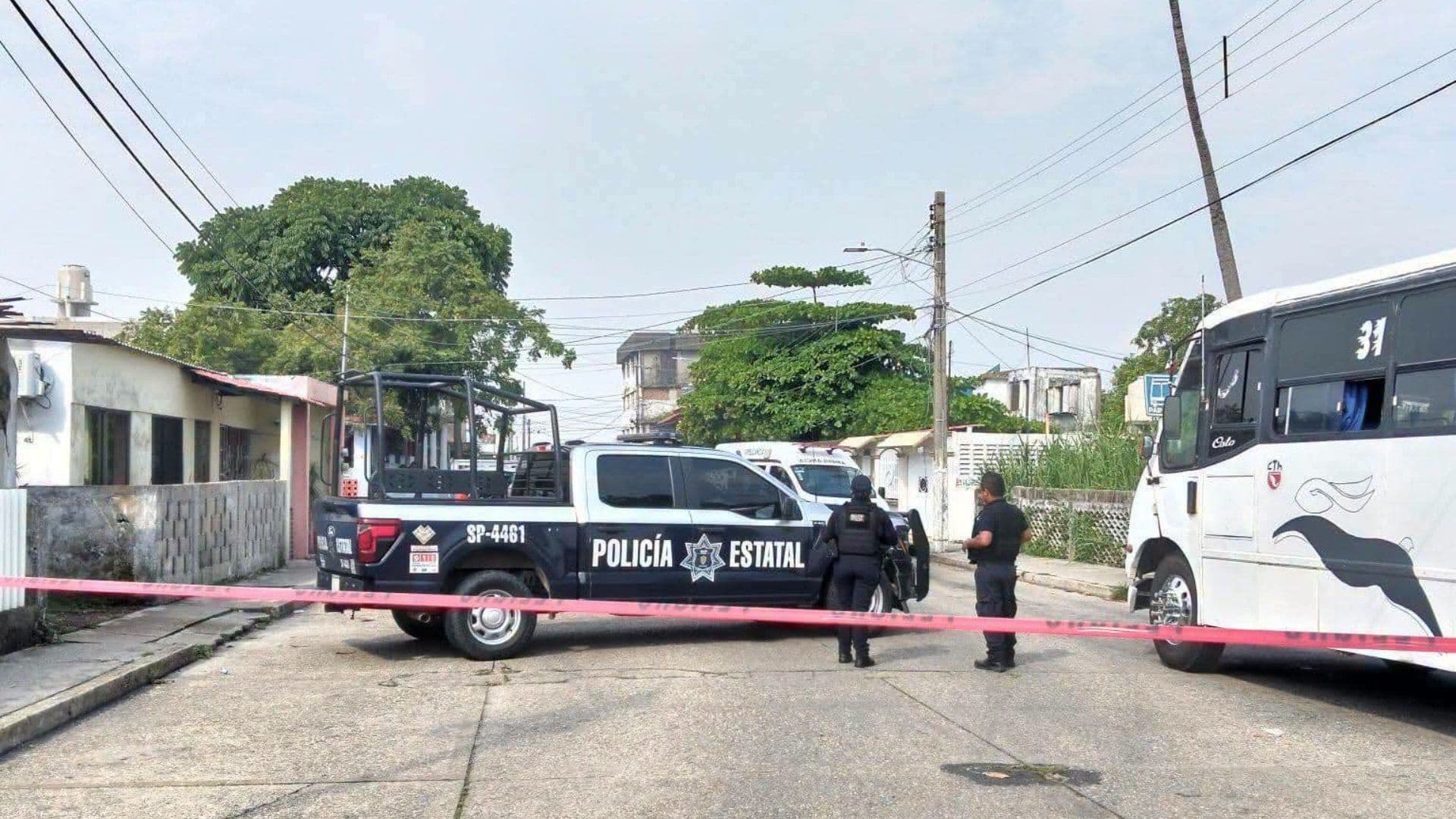 En Nanchital al sur de Veracruz, un hombre fue asesinado presuntamente por su pareja