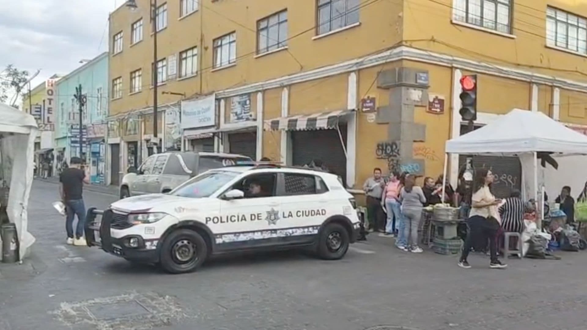 Muerto Hombre Tercera Edad Infarto Calle 14 Poniente 7 Sur Centro Histórico Puebla